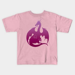 Pink Dragon Kids T-Shirt